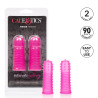 Calexotics Gaine pour Doigt Finger Tingler Rose x2